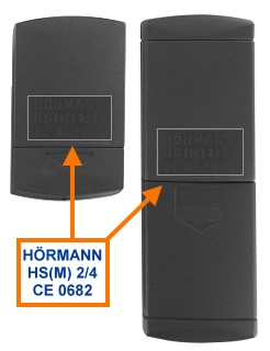 Hörmann Handsender Für Garagentor Hs M 2 4 Ce 0682