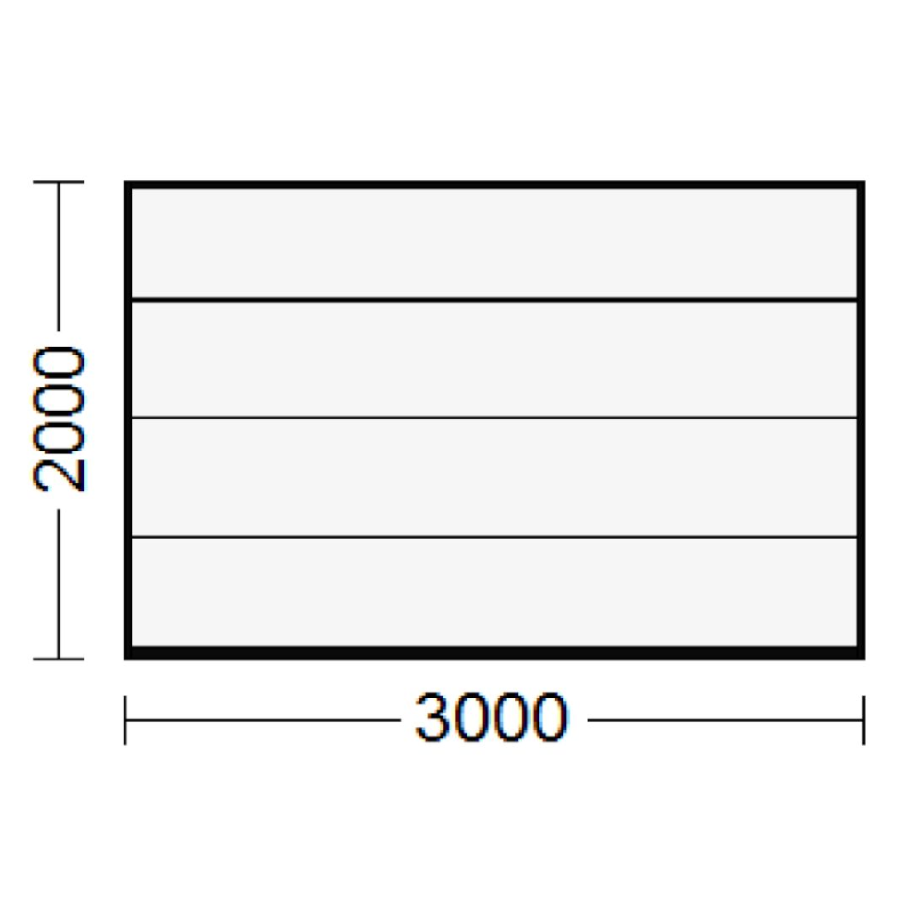 Garagentor Sektionaltor 3M Breit Höhe 2 30 Cm