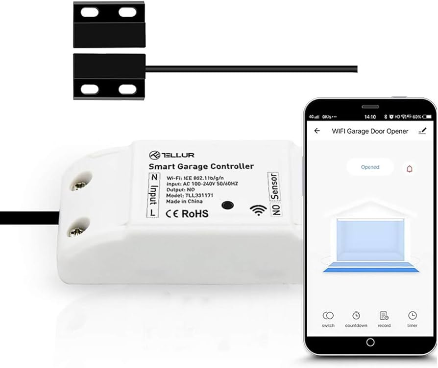 Garagentor Taster Ersetzen Und Über App Steuern – So Wird Ihre Garage Smart und Zukunftssicher