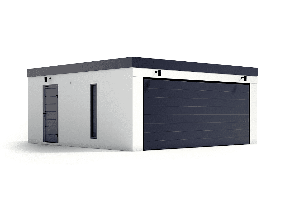 Elektrische Garagentore Mit Fernbedienung Und Montage