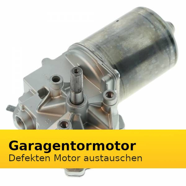 Elektromotor Läuft Nur Kurz An Garagentor