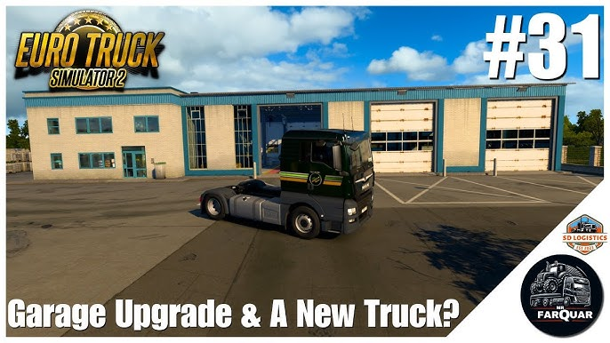 Euro Truck Simulator 2 Garagentor Schließen