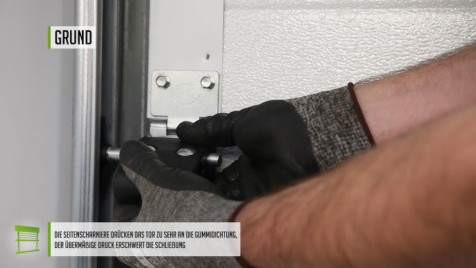 Elektrisches Garagentor Schließt Nicht Mehr Ganz