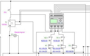 LOGO Garagentor Schaltung mit einem Taster – Einfach erklärt