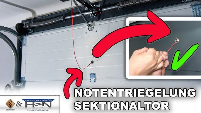 Hörmann Garagentor Nach Stromausfall Öffnet Nicht