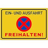 Reicht Schild Einfahrt Freihalten Vor Garagentor