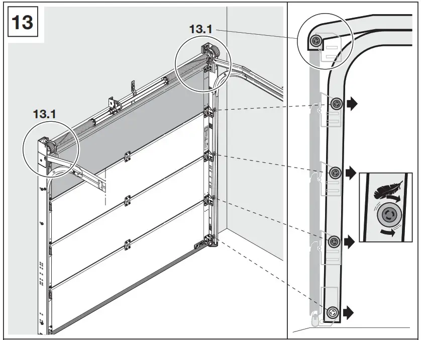 Selectionstor Garagentor Hörman Betriebsanleitung EPU 40