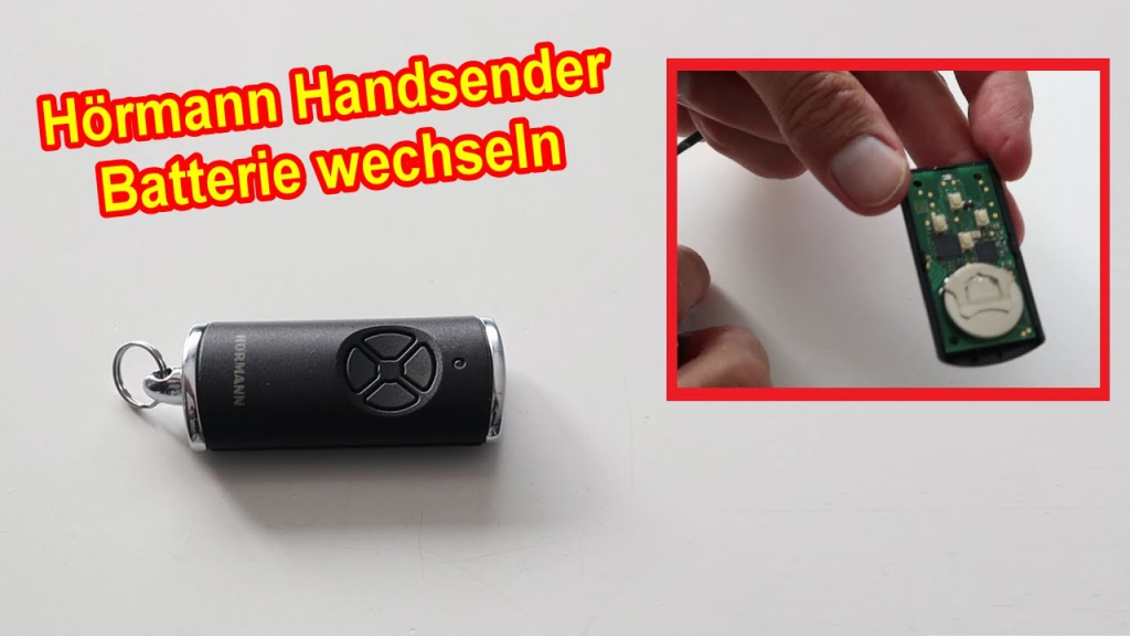 Wie Geht Der Batteriewechsel Hörmann Garagentor